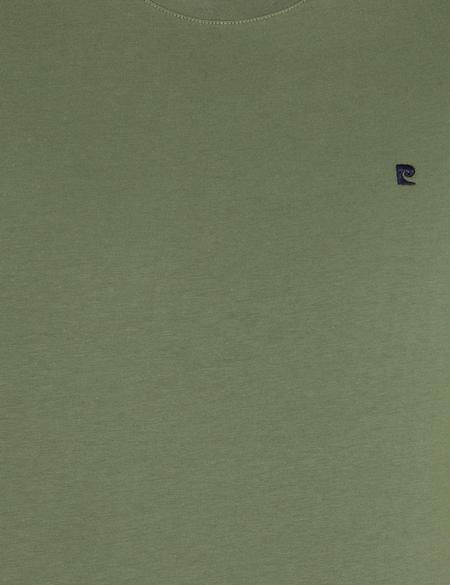 Haki Slim Fit Bisiklet Yaka Basic Tişört - 50269977020