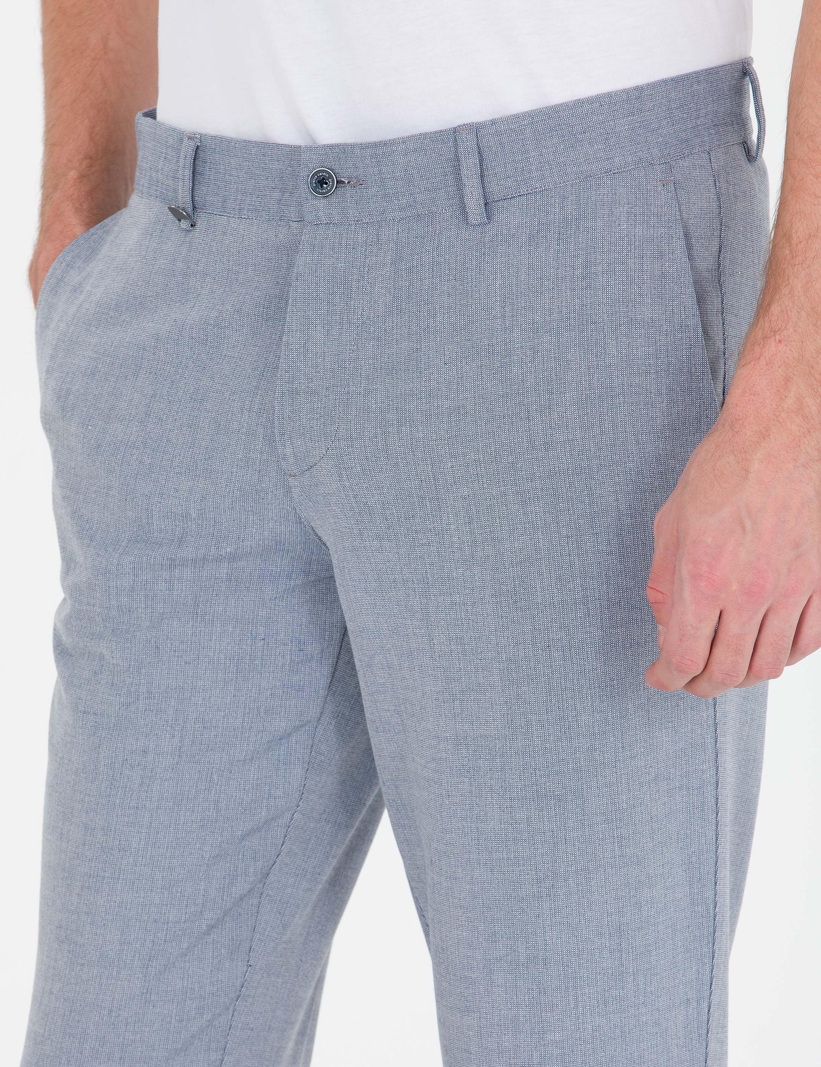 Saks Ex. Slim Fit Kumaş Pantolon