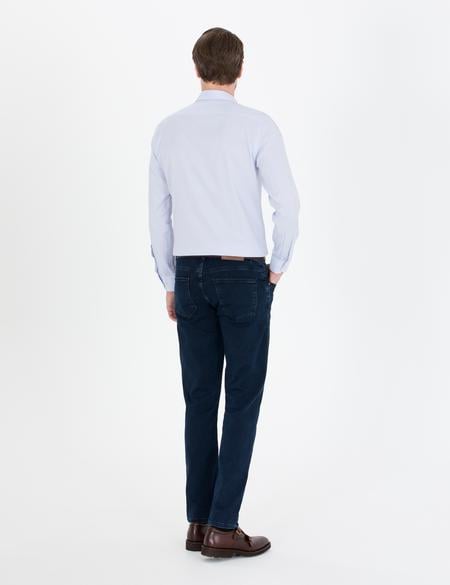 Lacivert Straight Fit Jean Pantolon - 50265295010