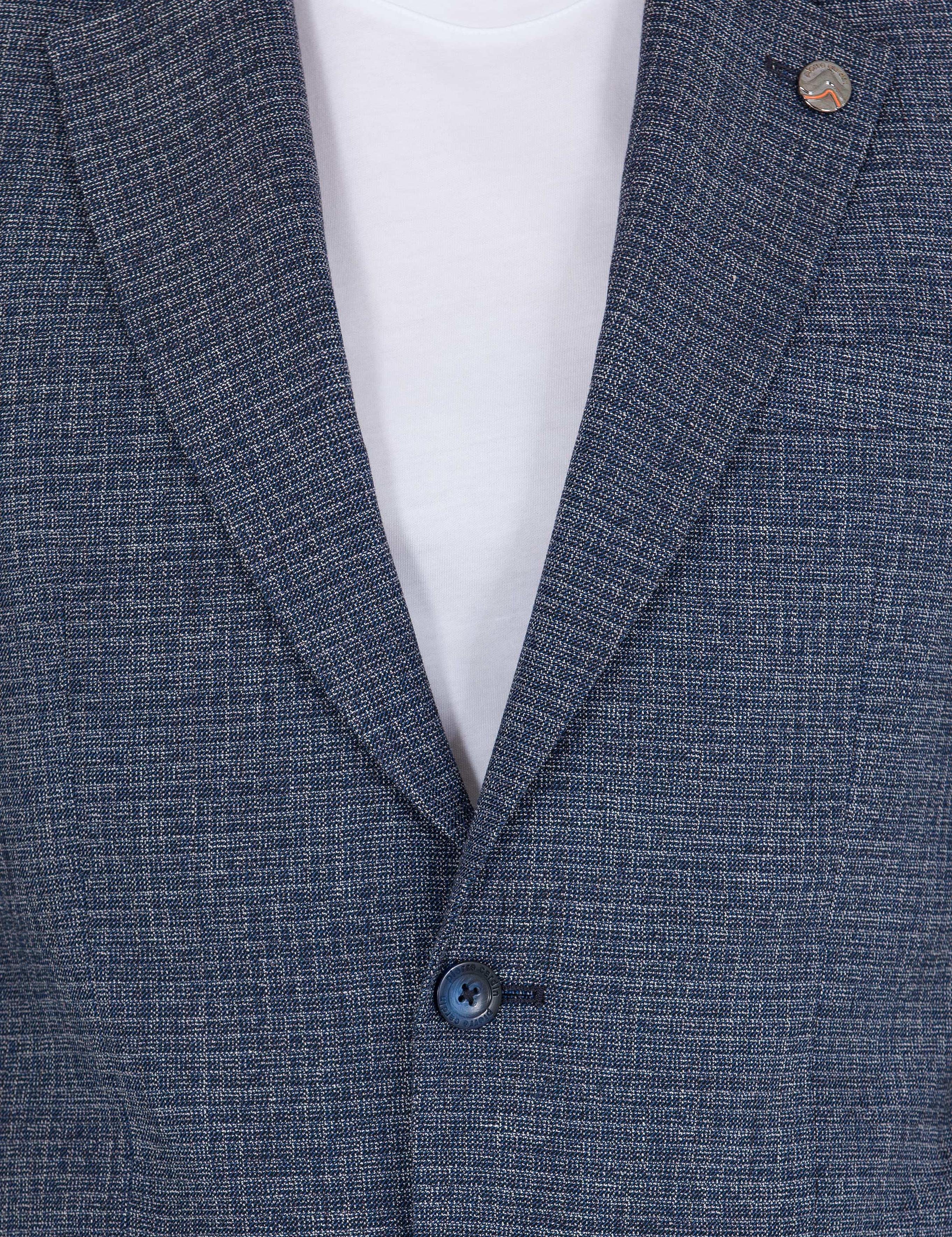 Lacivert Slim Fit Ceket