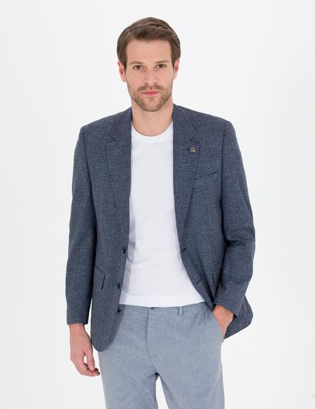 Lacivert Slim Fit Ceket - 50265830005