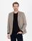 Açık Kahverengi Slim Fit Ceket
