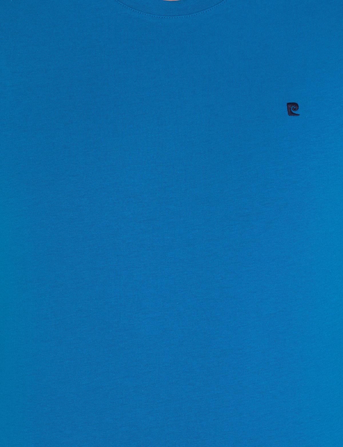 İndigo Slim Fit Bisiklet Yaka Basic Tişört - 50269977011