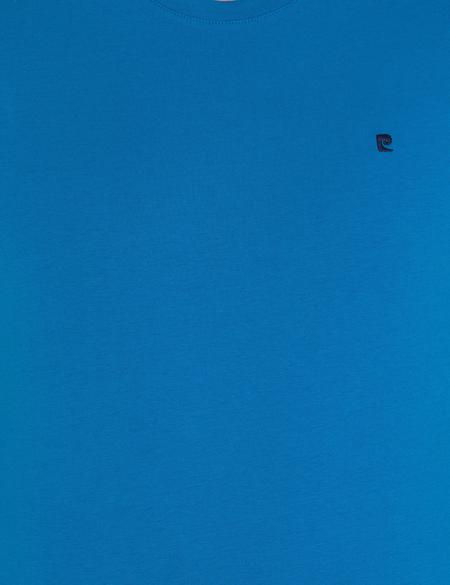 İndigo Slim Fit Bisiklet Yaka Basic Tişört - 50269977011