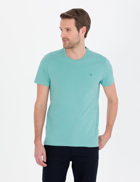 Çağla Slim Fit Bisiklet Yaka Basic Tişört - 50269977037