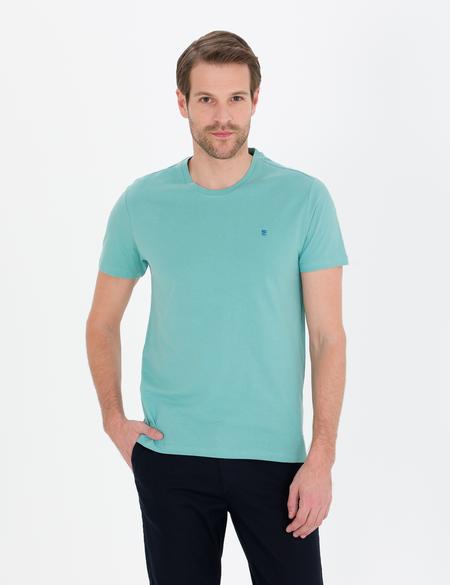 Çağla Slim Fit Bisiklet Yaka Basic Tişört - 50269977037