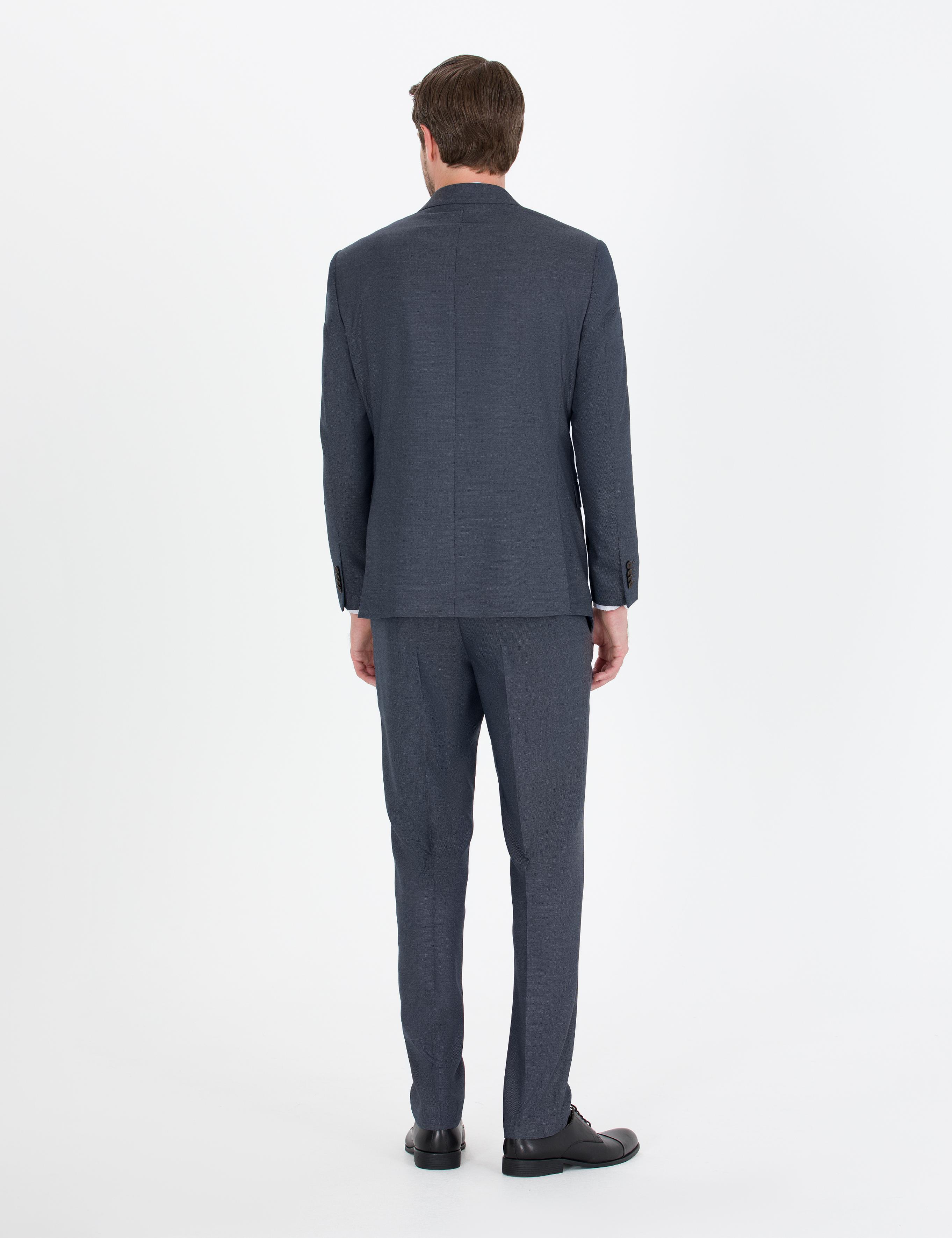 Antrasit Slim Fit Takım Elbise