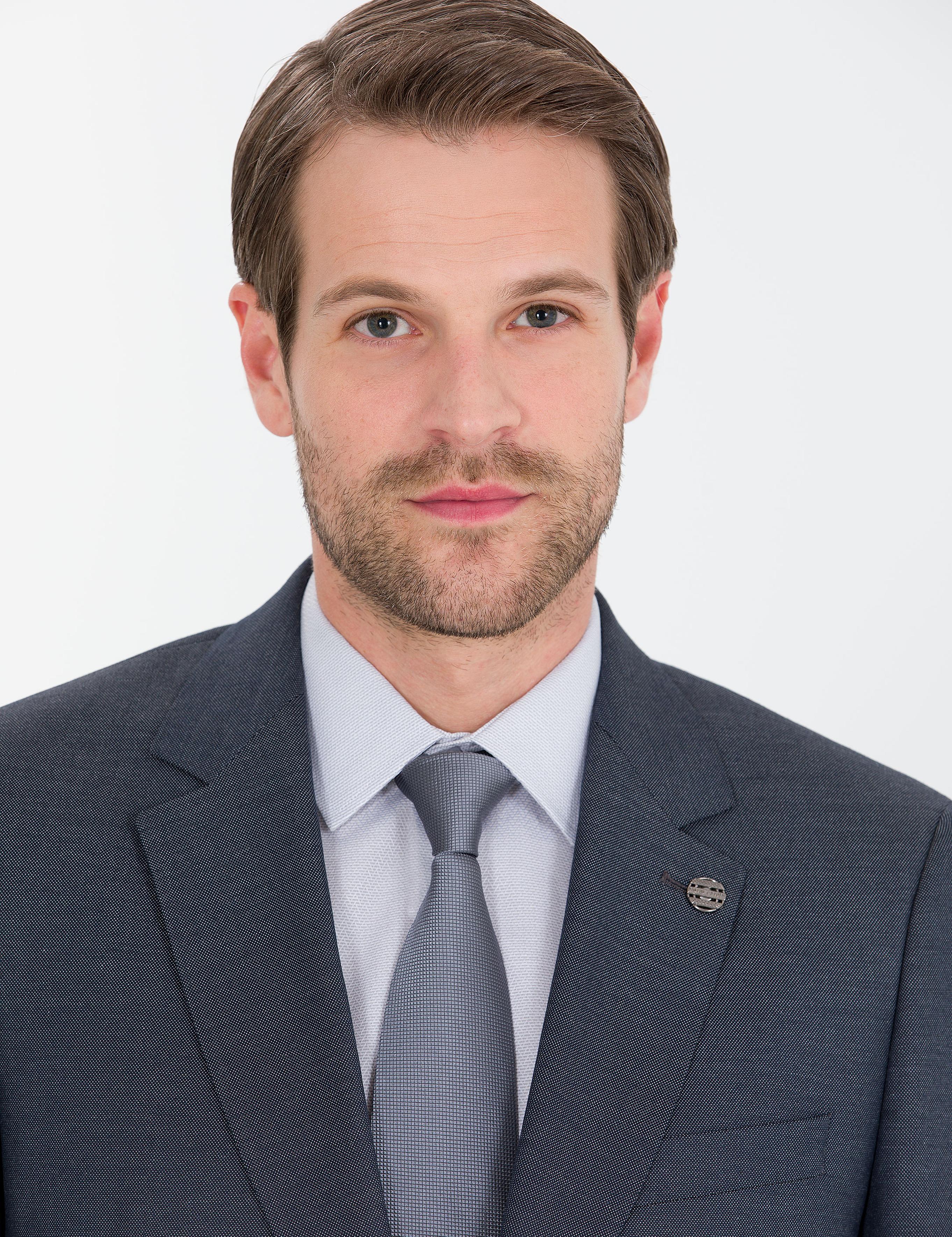 Antrasit Slim Fit Takım Elbise