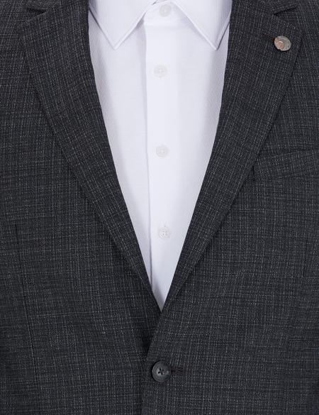 Siyah Ex. Slim Fit Ceket - 50270606008