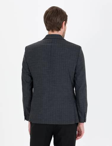 Siyah Ex. Slim Fit Ceket