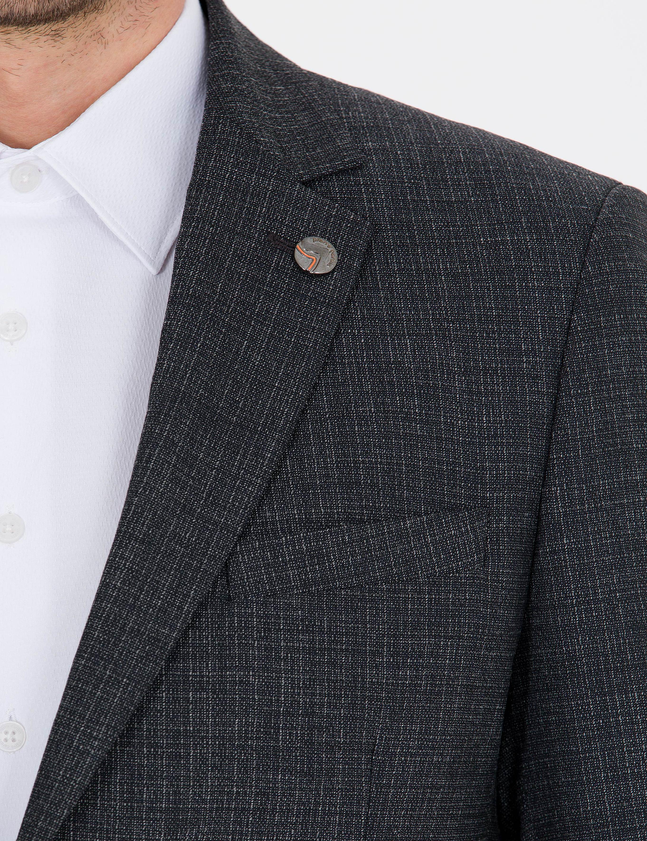 Siyah Ex. Slim Fit Ceket