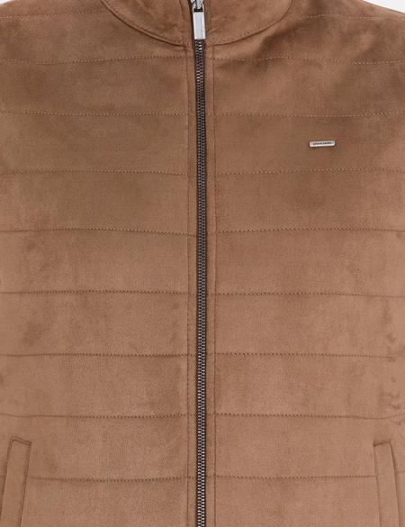 Vizon Suni Deri Yelek - 50275802015