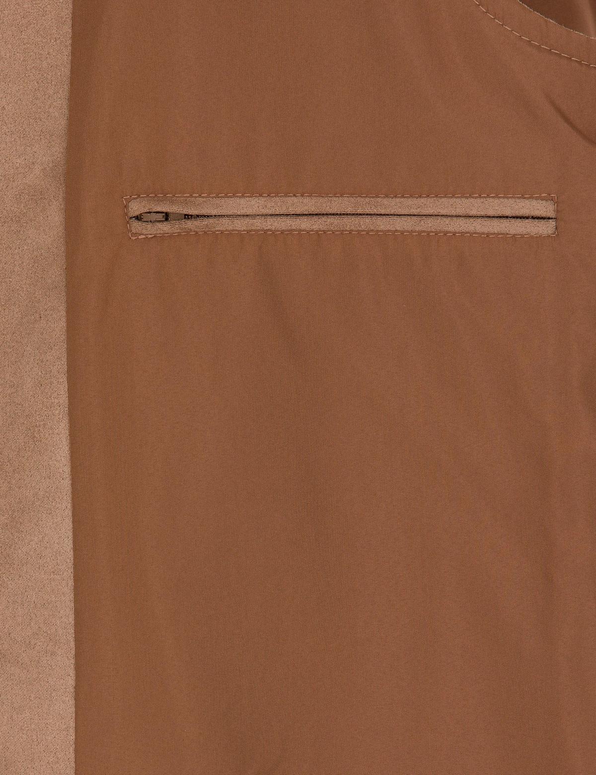 Vizon Suni Deri Yelek - 50275802015