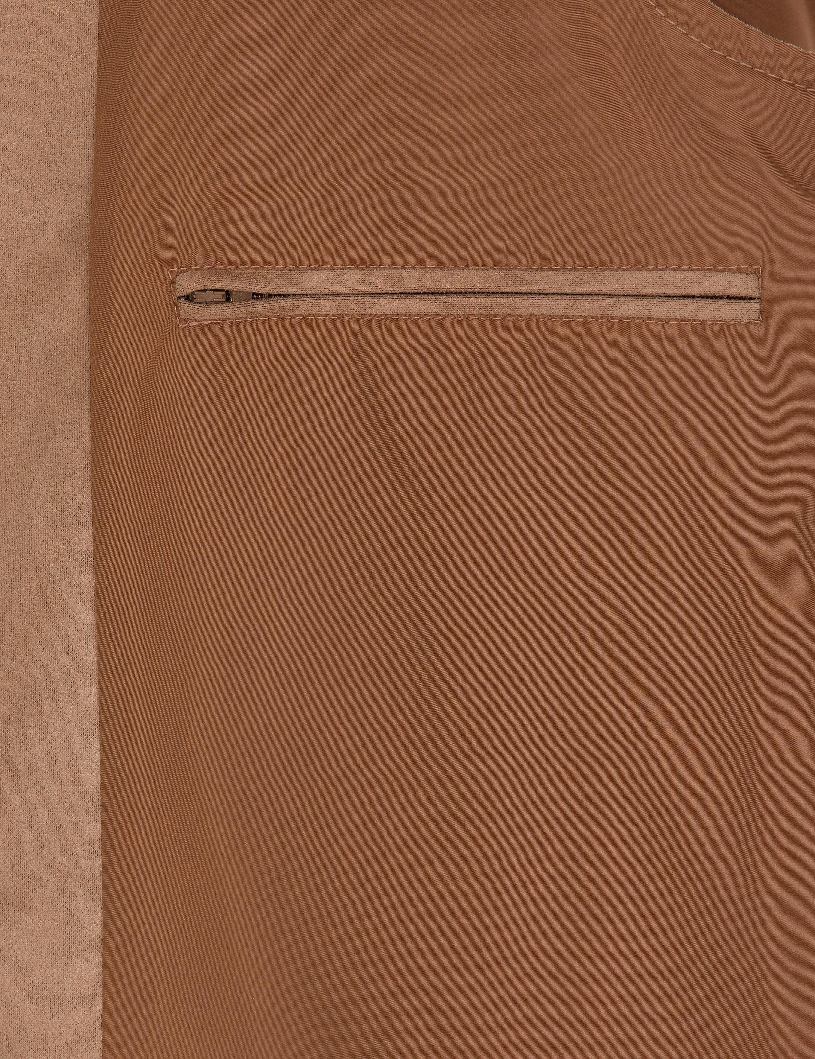 Vizon Suni Deri Yelek