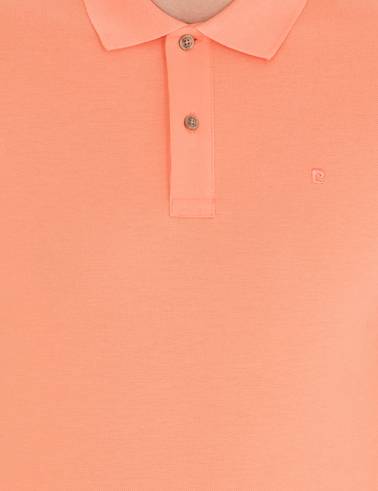 Pembe Slim Fit Polo Yaka Basic Tişört