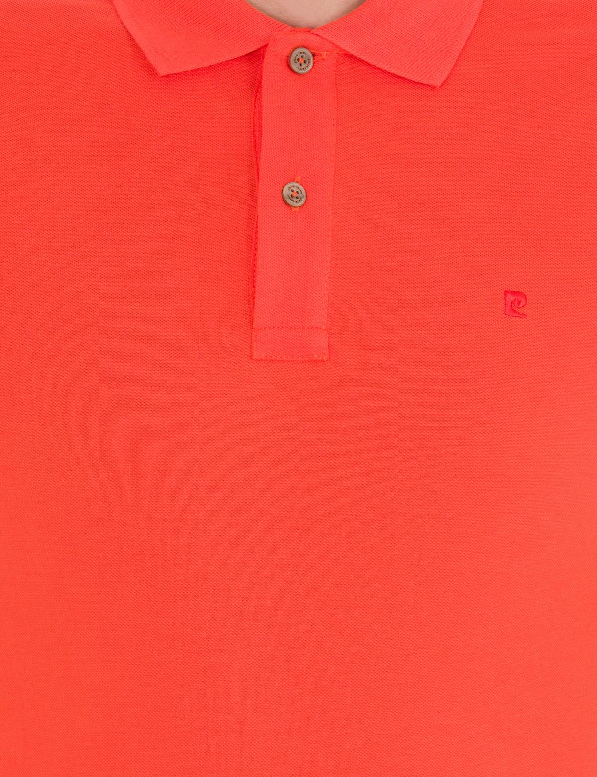 Kırmızı Slim Fit Polo Yaka Basic Tişört - 50262660212