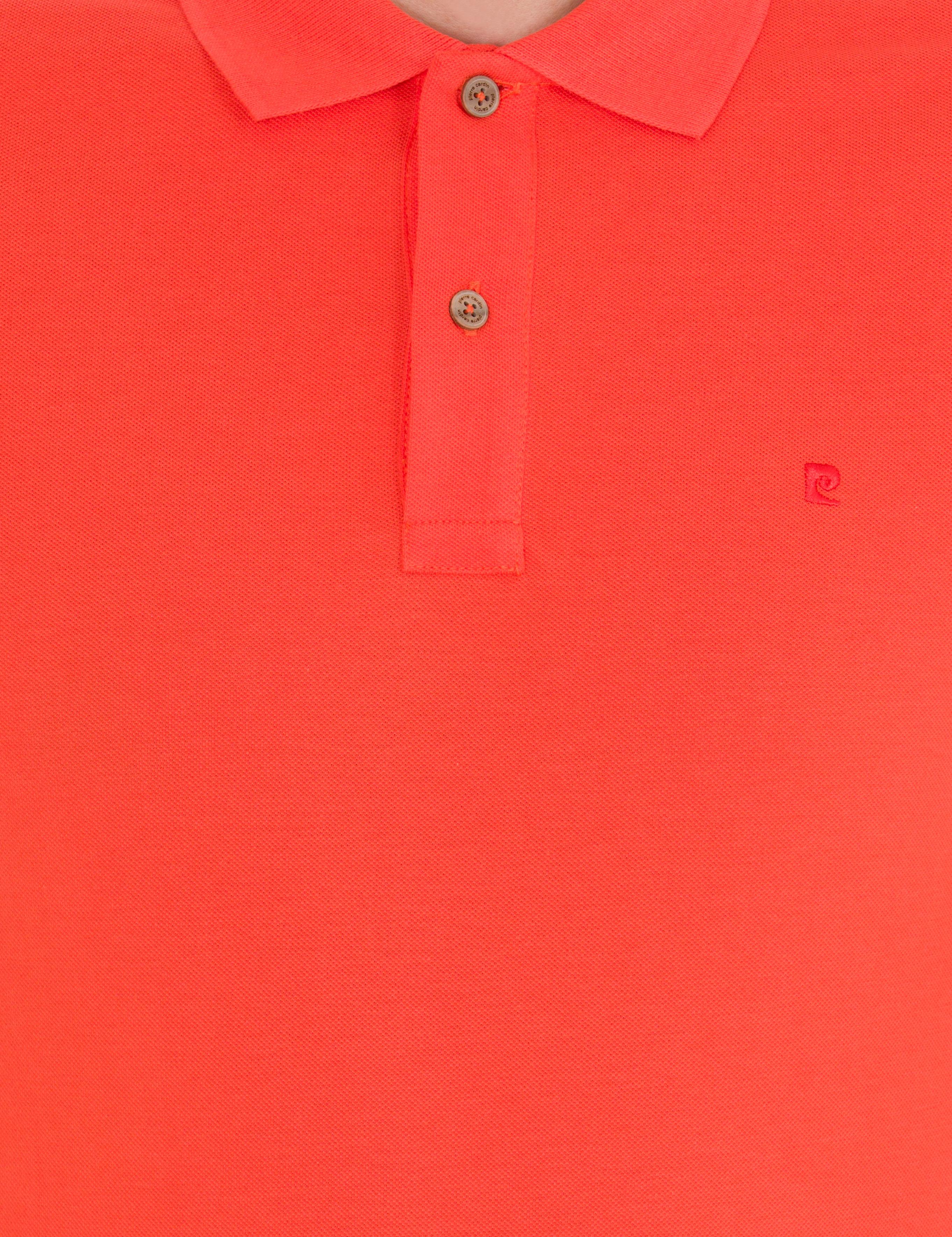 Kırmızı Slim Fit Polo Yaka Basic Tişört