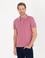 Pembe Slim Fit Polo Yaka Merserize Tişört