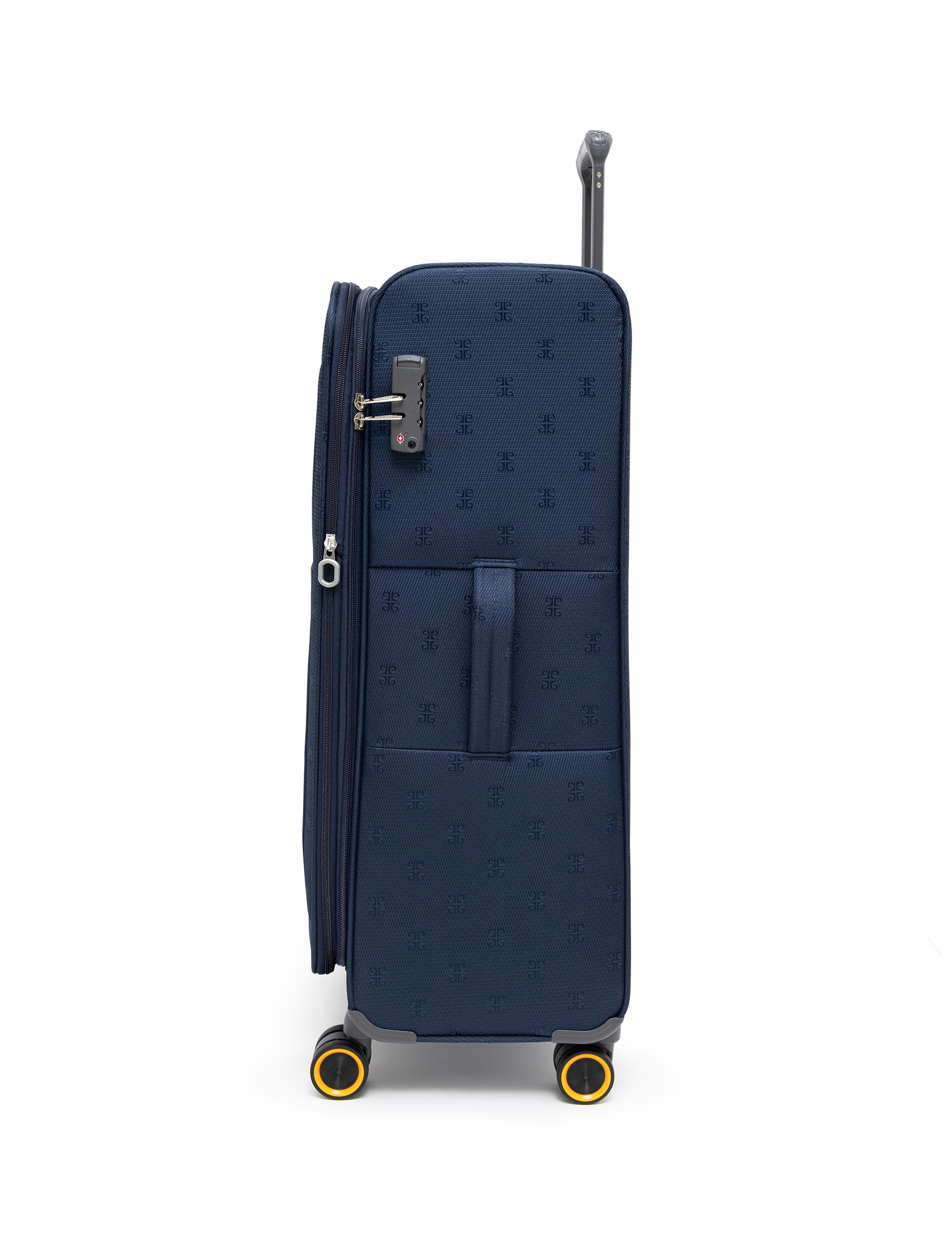 Lacivert Büyük Boy Kumaş Valiz