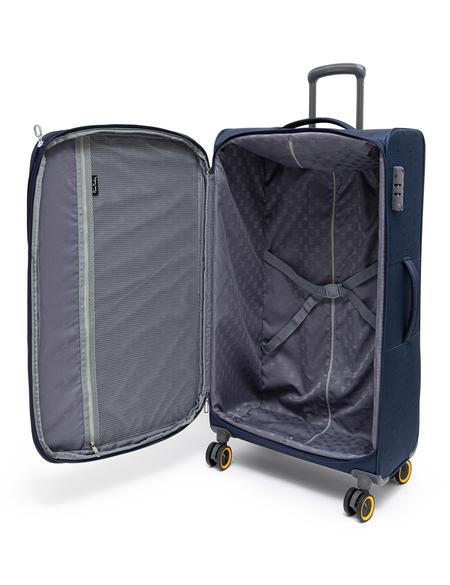 Lacivert Büyük Boy Kumaş Valiz - 50267624002