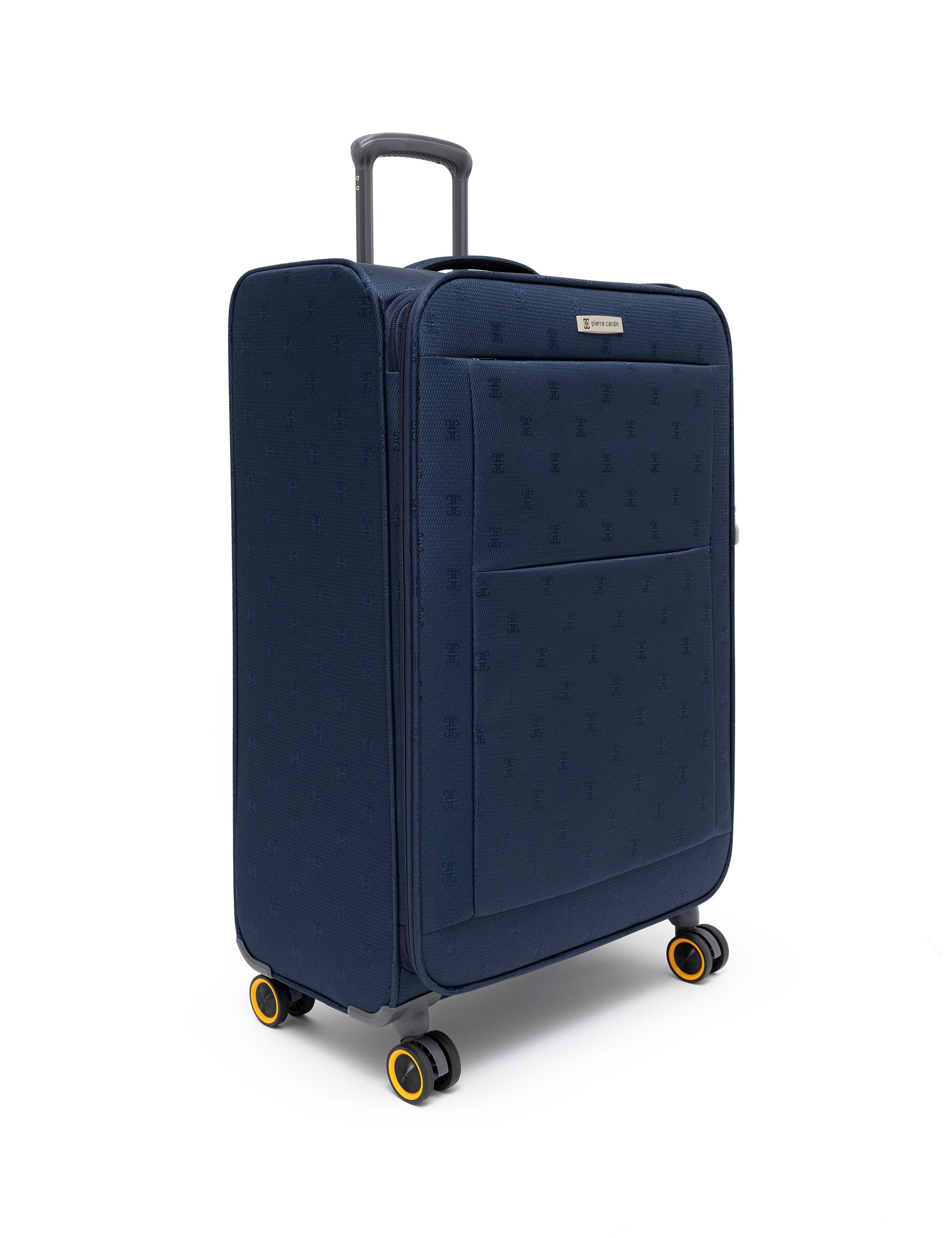 Lacivert Büyük Boy Kumaş Valiz