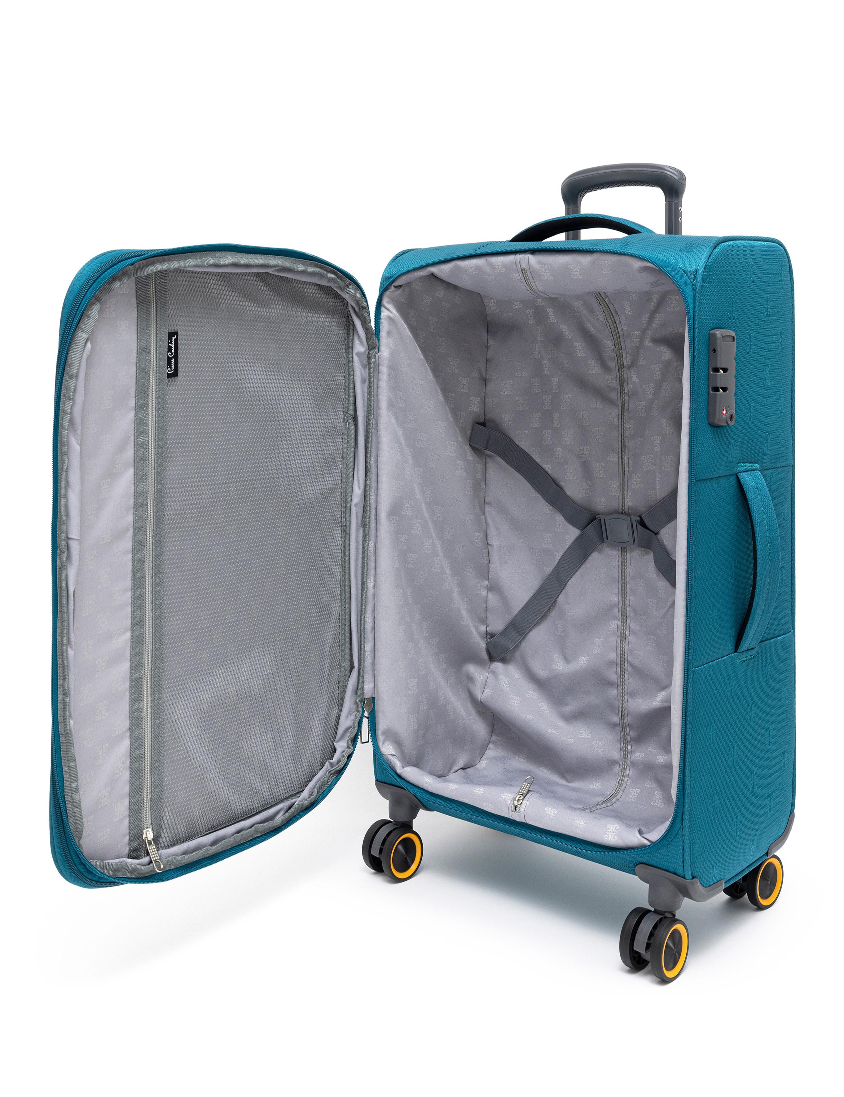 Yeşil Orta Boy Kumaş Valiz