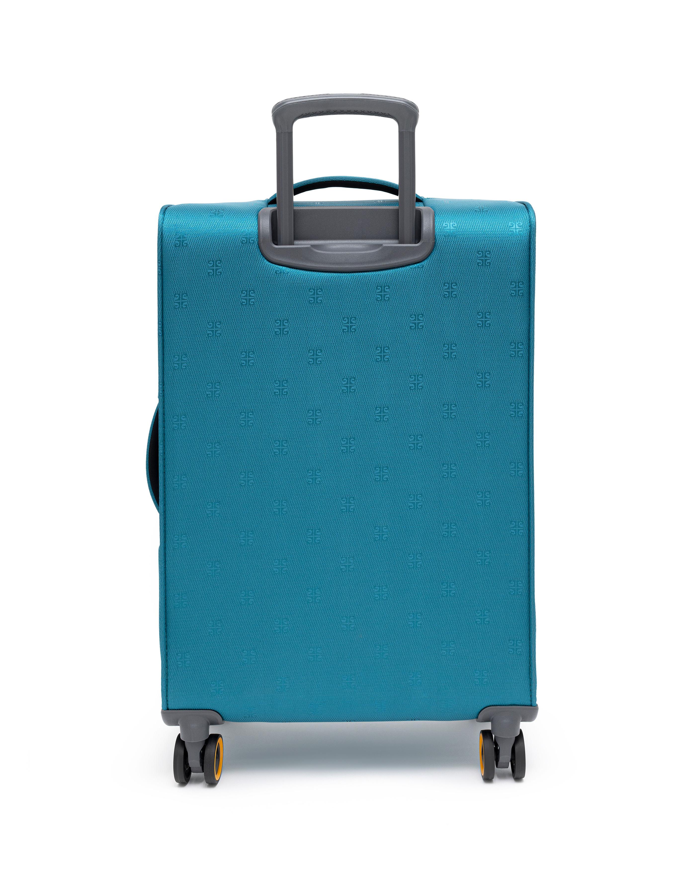 Yeşil Orta Boy Kumaş Valiz