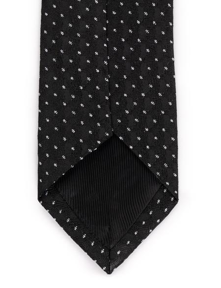 Siyah 3'lü Kravat Mendil Set - 50269550001