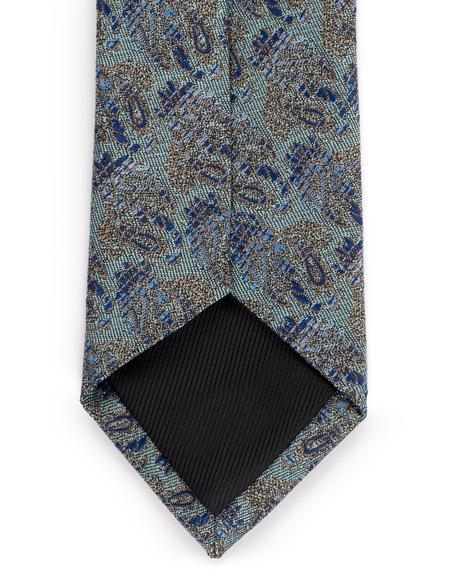 Mavi 3'lü Kravat Mendil Set - 50269554002