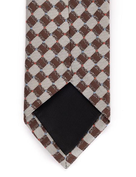 Bej 3'lü Kravat-Mendil-Kravat İğnesi Set - 50269556003