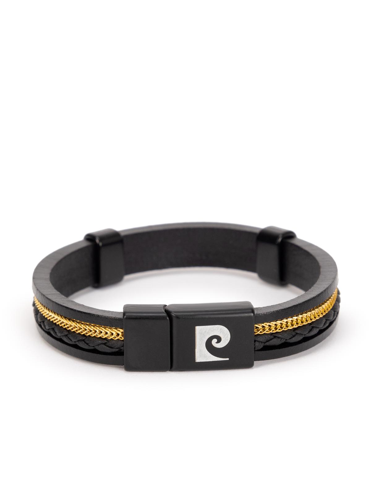 Siyah Deri Bileklik - 50270388001