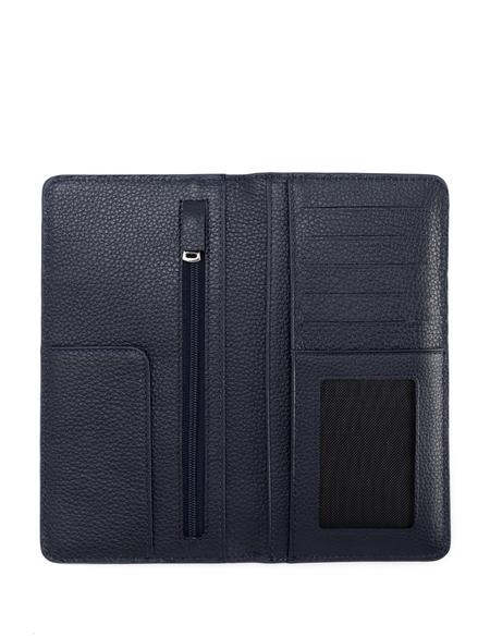 Erkek Lacivert Deri Cüzdan - 50271244003