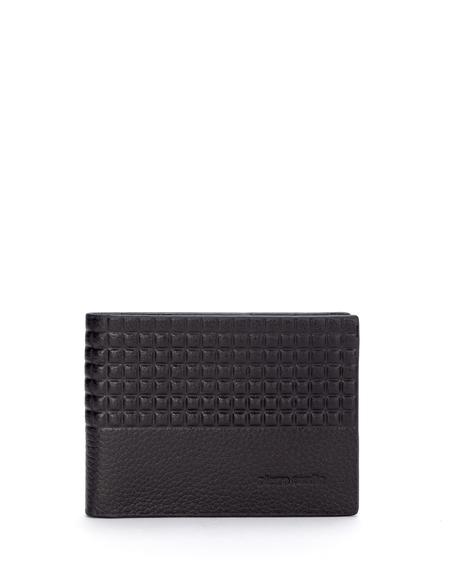 Erkek Siyah Deri Cüzdan - 50271272001