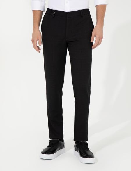 Siyah Ex. Slim Fit Kumaş Pantolon - 50260471009