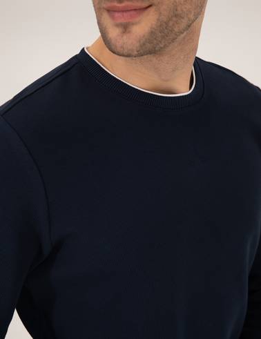 Lacivert Sweatshirt