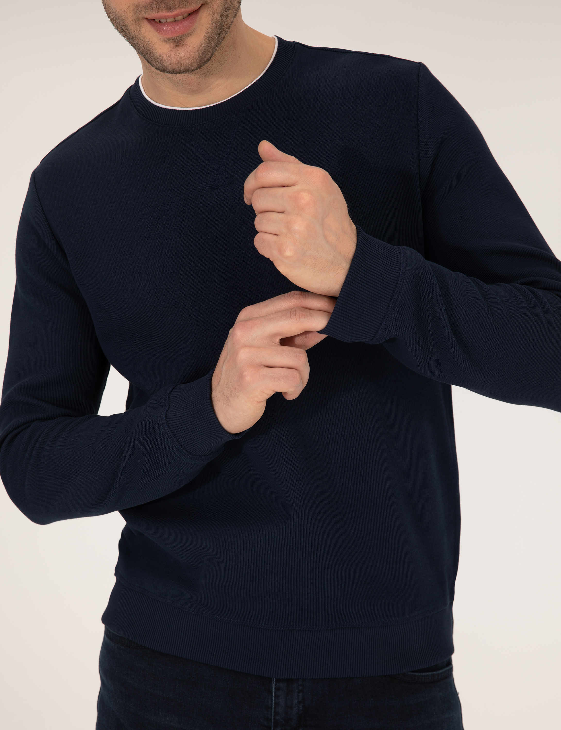 Pierre Cardin Lacivert Sweatshirt görsel 6