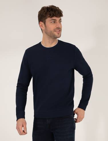 Lacivert Sweatshirt