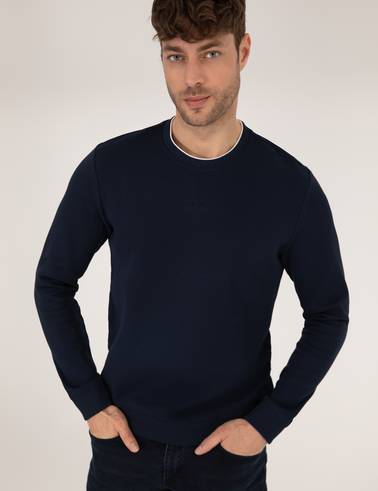 Lacivert Sweatshirt