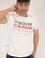 Beyaz Slim Fit Pierre Cardin Baskılı Bisiklet Yaka Tişört