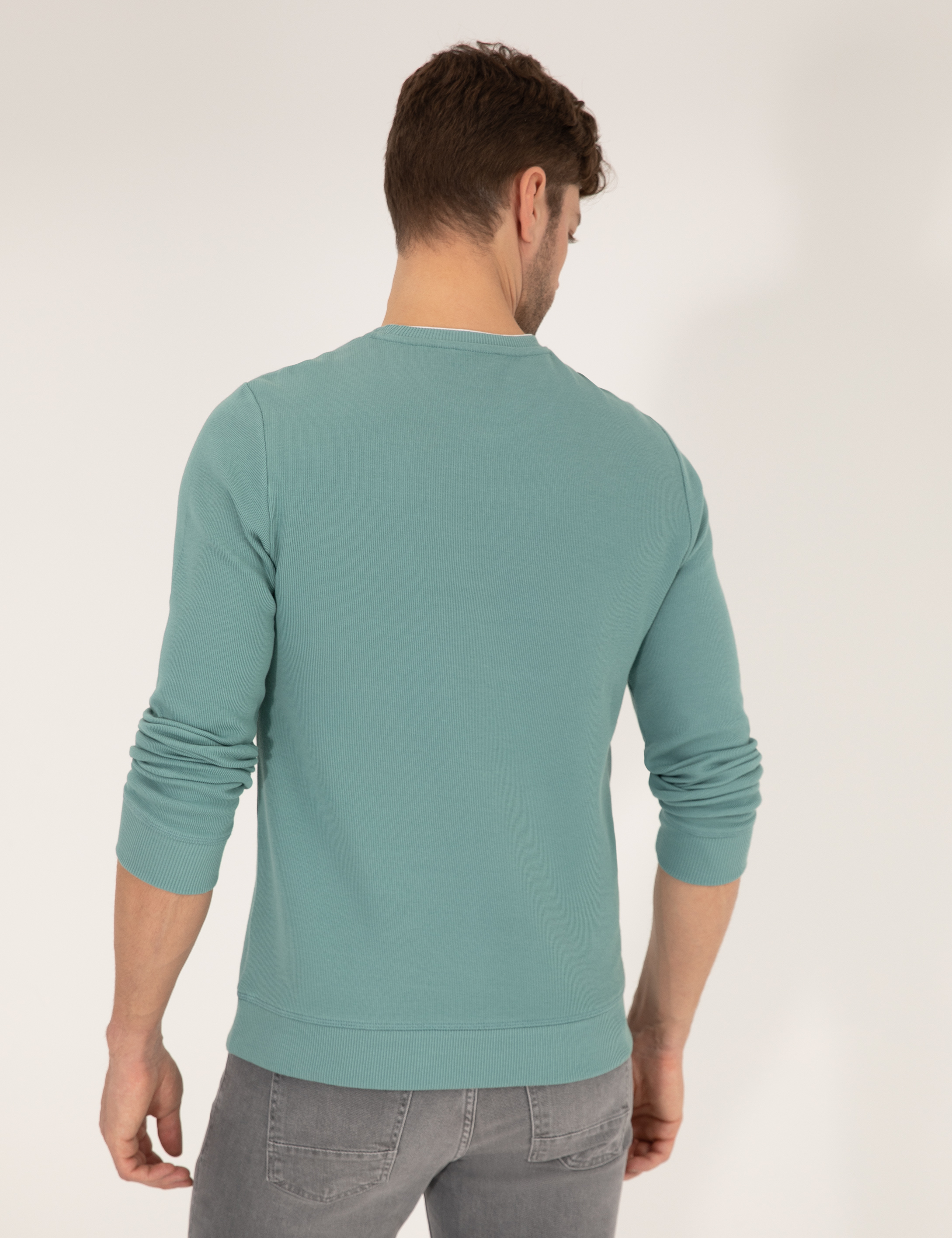 Pierre Cardin Mint Sweatshirt görsel 5