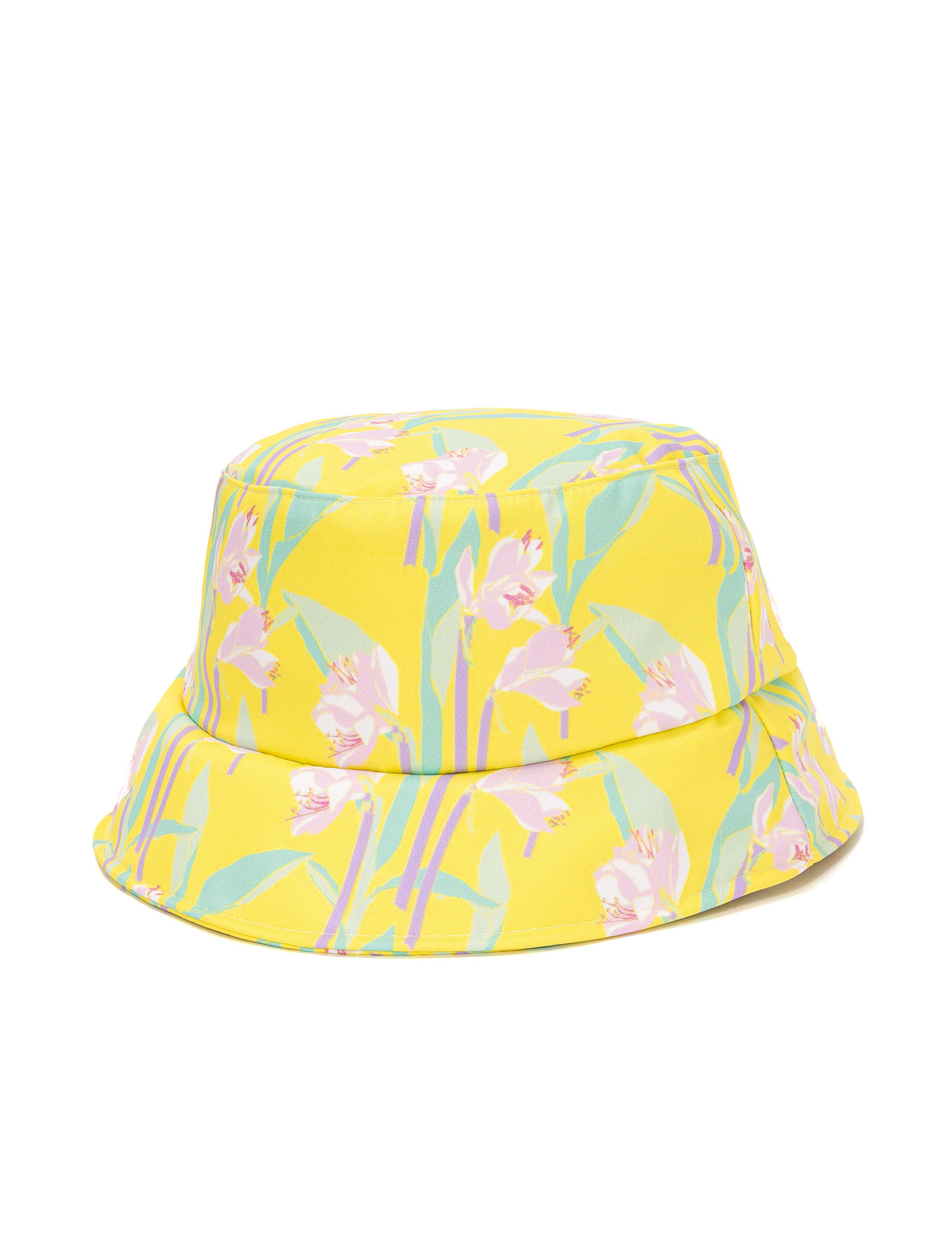 Yeşil Desenli Bucket Şapka