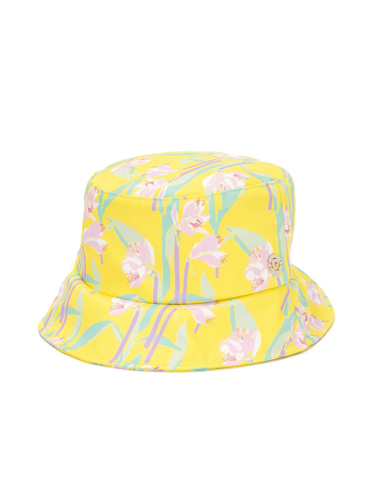 Yeşil Desenli Bucket Şapka - 50273264001