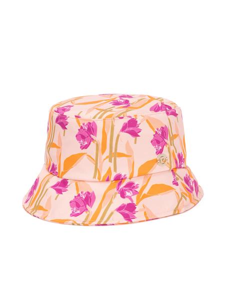 Pembe Desenli Bucket Şapka - 50273264002