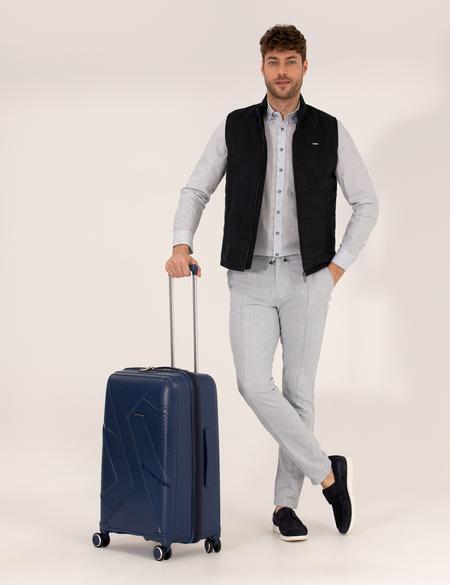 Lacivert Orta Boy Valiz - 50274270002