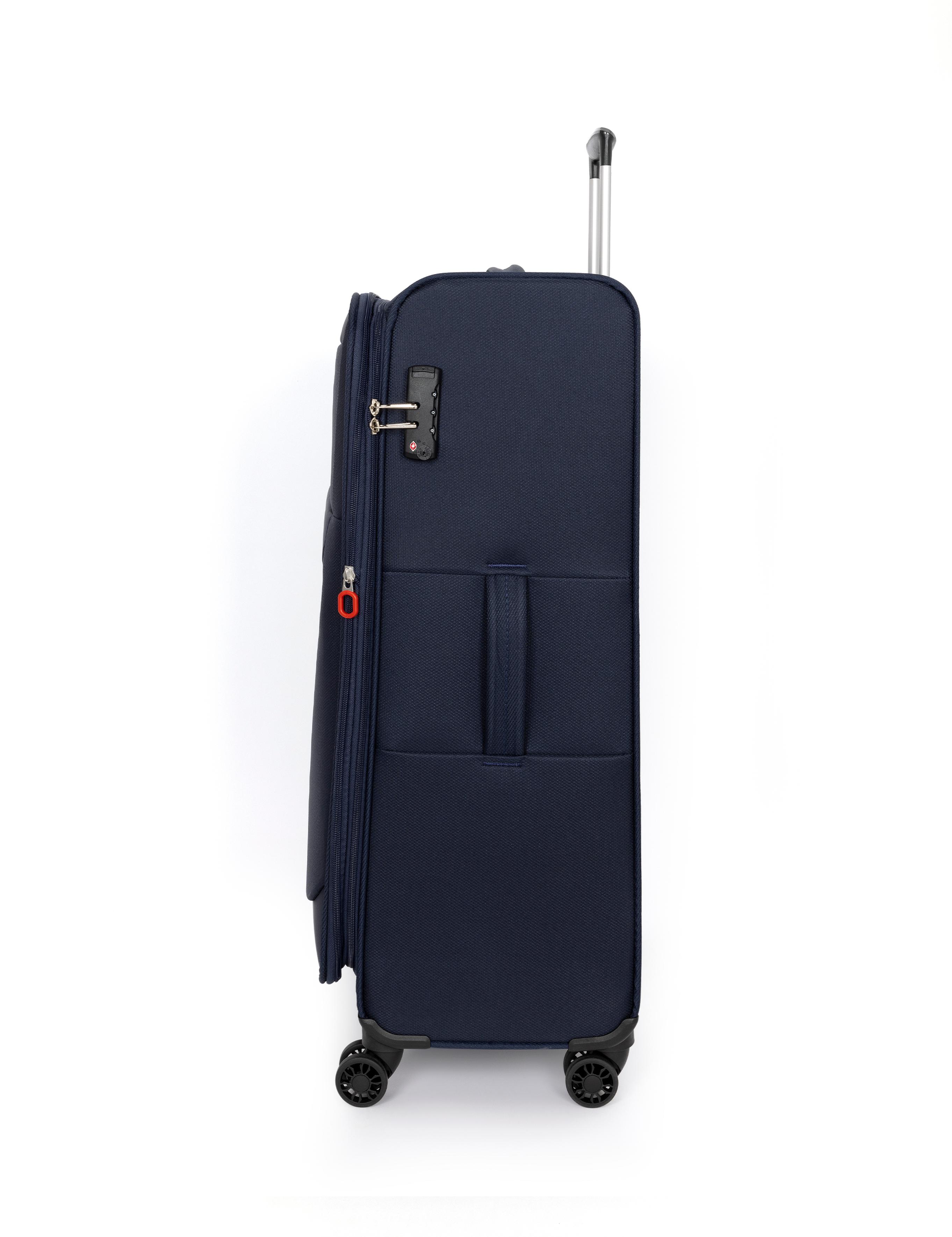 Lacivert Büyük Boy Kumaş Valiz