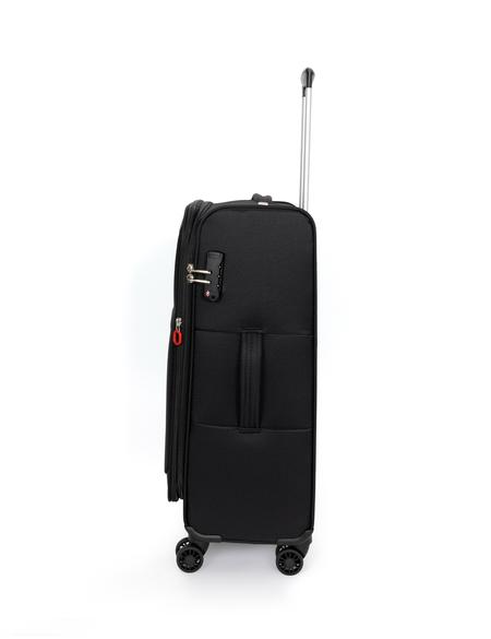 Siyah Orta Boy Kumaş Valiz - 50279490001