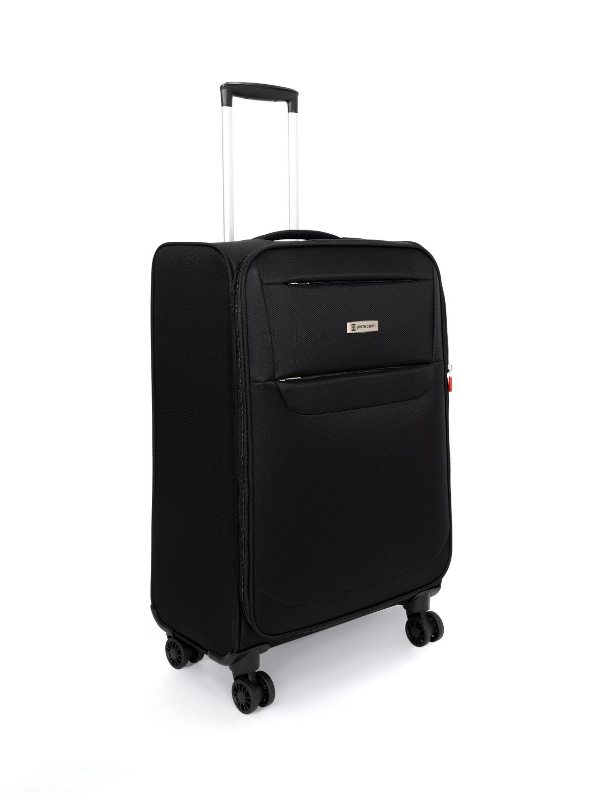 Siyah Orta Boy Kumaş Valiz - 50279490001