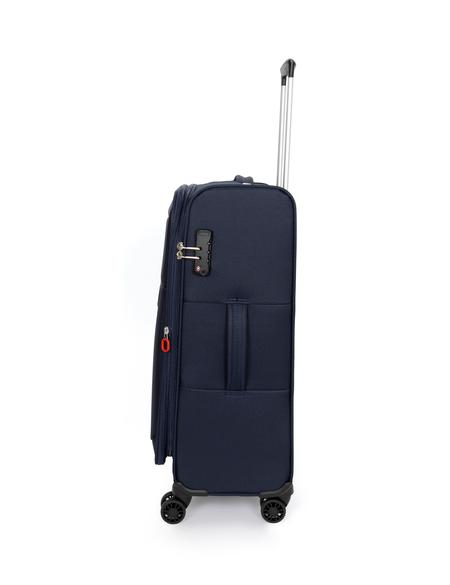 Lacivert Orta Boy Kumaş Valiz - 50279490002