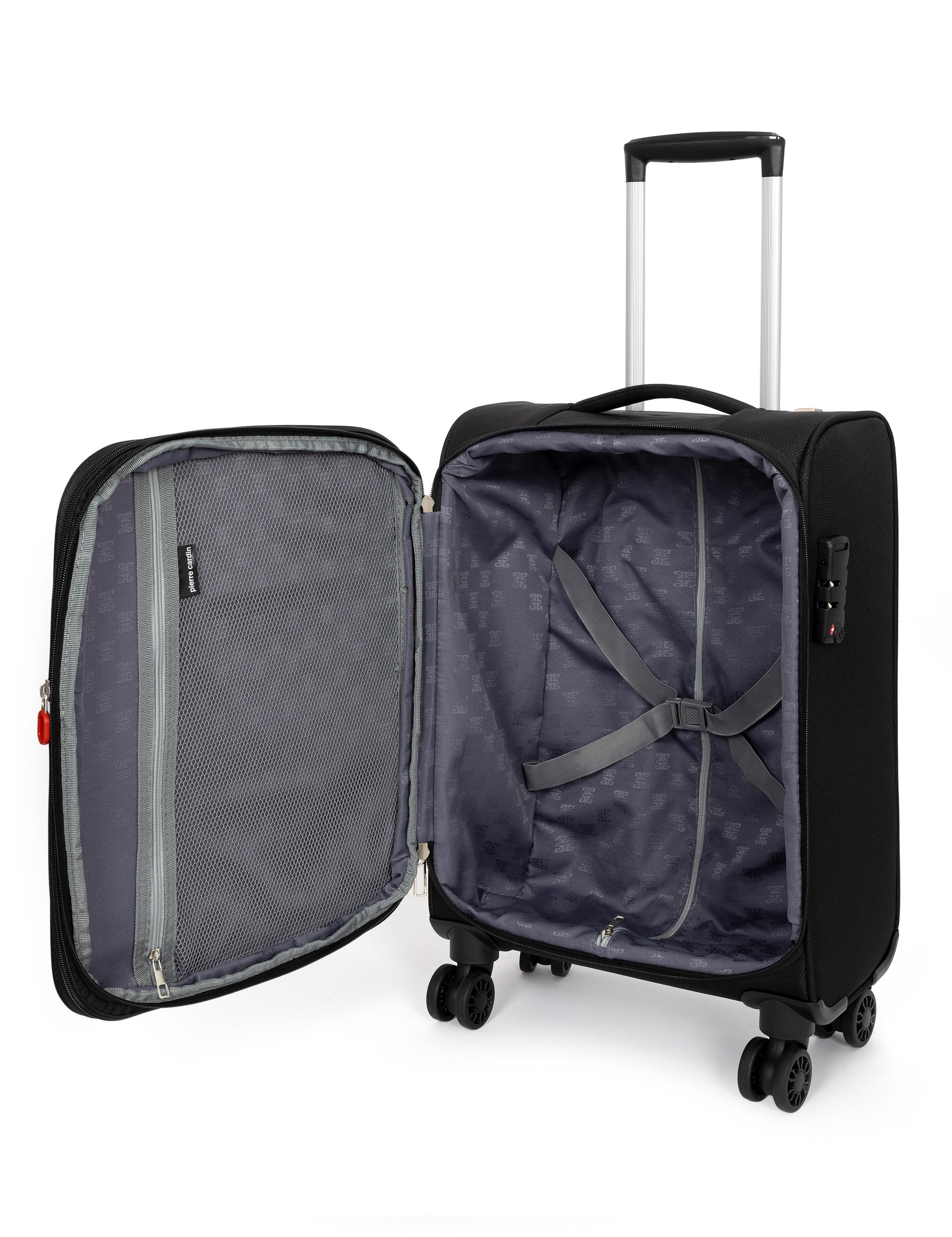 Siyah Kabin Boy Kumaş Valiz