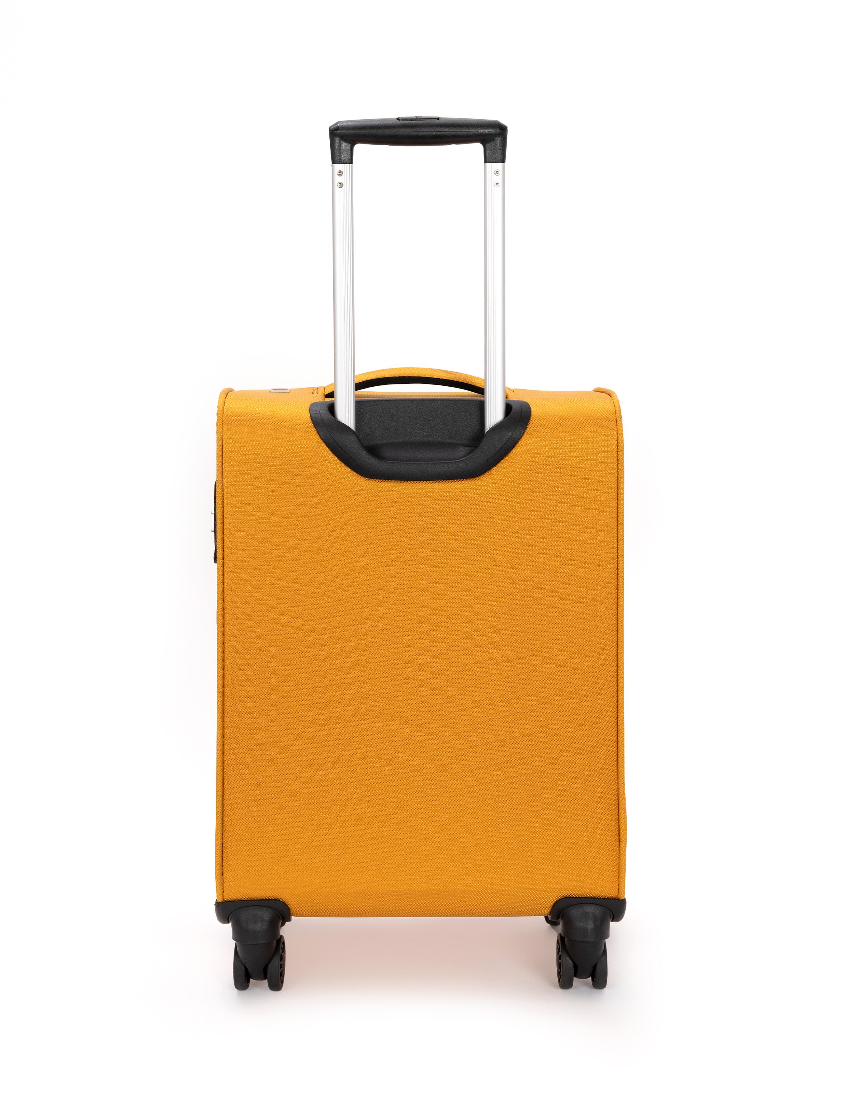 Sarı Kabin Boy Kumaş Valiz